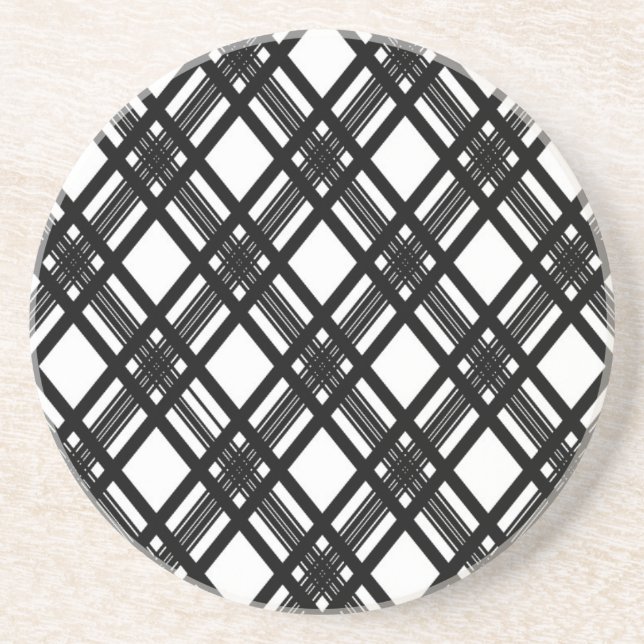 Posavasos De Arenisca Textura de las rayas (Frente)