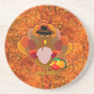 Posavasos De Arenisca thanksgiving turkey