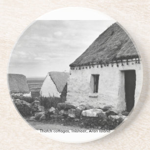 Posavasos De Arenisca Thatch Cottages, Islas Aran Irlanda
