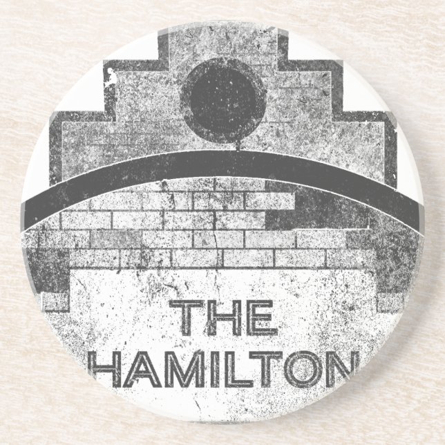Posavasos De Arenisca the hamilton (Frente)