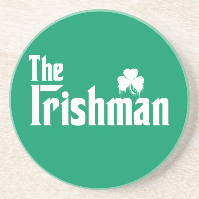 Posavasos De Arenisca The Irishman Coaster (Frente)