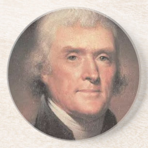 Posavasos De Arenisca Thomas Jefferson