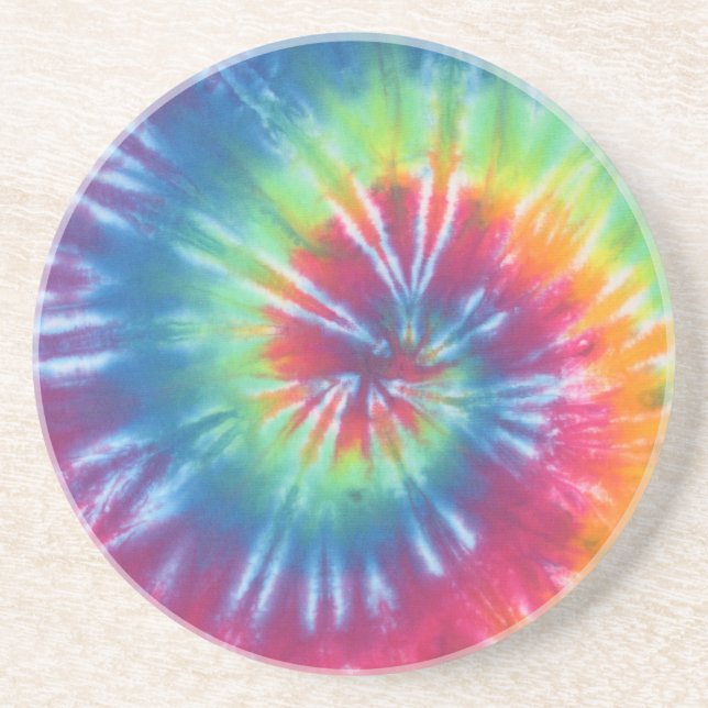 Posavasos De Arenisca Tie Dye One (Frente)