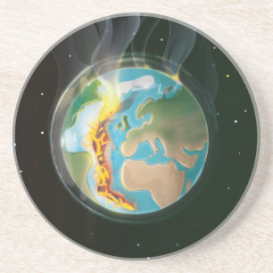 Posavasos De Arenisca Tierra ardiente