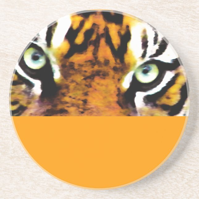 POSAVASOS DE ARENISCA TIGER'S OYE'S_ (Frente)