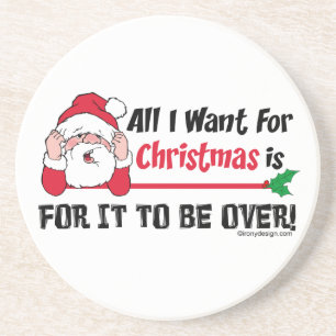 Posavasos De Arenisca Todos lo que quiero para el navidad