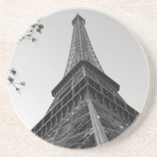 Posavasos De Arenisca Torre Eiffel b/w