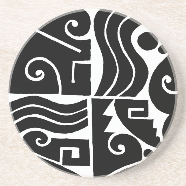 Posavasos De Arenisca Tortuga del Sudoeste (Frente)