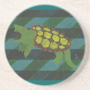 Posavasos De Arenisca Tortuga Snapping