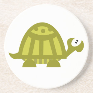 Posavasos De Arenisca Tortuga verde