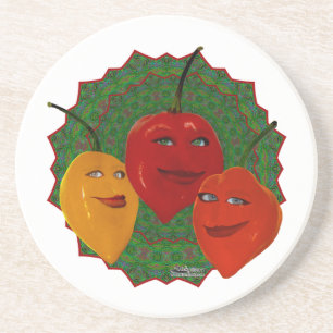 Posavasos De Arenisca Tres Habaneras