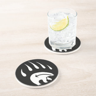 Posavasos De Arenisca Tribal Bear Art Coasters Bear Claw Bebe Coca