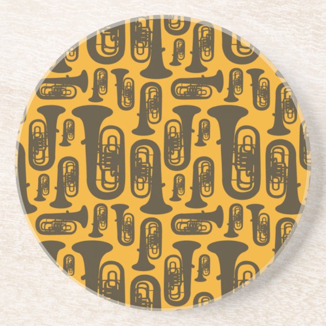 Posavasos De Arenisca Tuba Coaster (Frente)