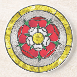Posavasos De Arenisca Tudor subió el vitral