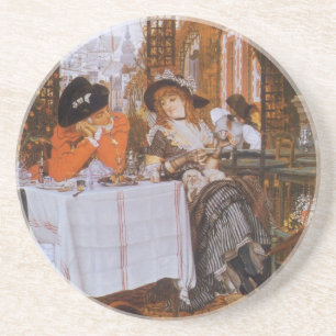 Posavasos De Arenisca Un almuerzo (Le Dejeuner) por James Tissot
