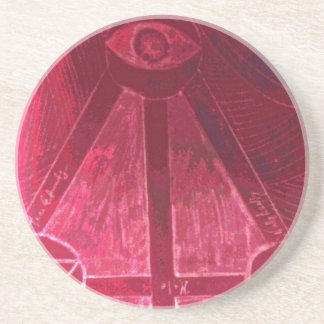 Posavasos De Arenisca un ojo vigilante