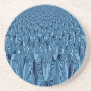 Posavasos De Arenisca Una mezcla de azul