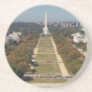Posavasos De Arenisca Una opinión del paisaje del Washington DC