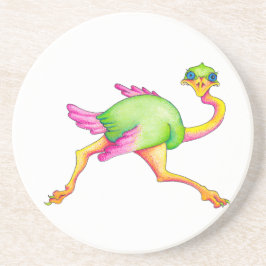 Posavasos De Arenisca Uncommon Ostrich