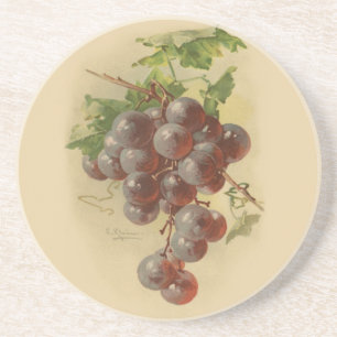 Posavasos De Arenisca Uvas del vintage