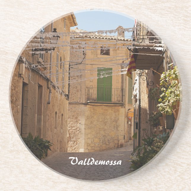Posavasos De Arenisca Valldemossa Coaster (Frente)