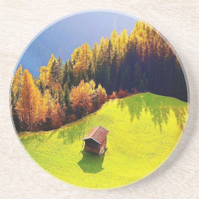 Posavasos De Arenisca Valle Verde (Frente)