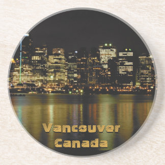 Posavasos De Arenisca Vancouver Souvenir Coasters Vancouver Cityscape