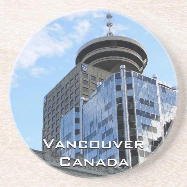 Posavasos De Arenisca Vancouver Souvenir Coasters Vancouver Gastown Gift (Frente)