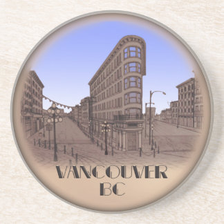 Posavasos De Arenisca Vancouver Souvenir Coasters Vancouver Gastown Gift