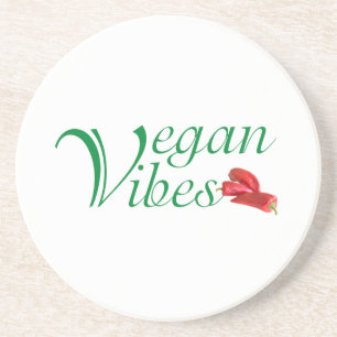 Posavasos De Arenisca Vegan vibes