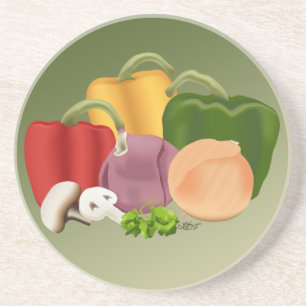 Posavasos De Arenisca Vegetales