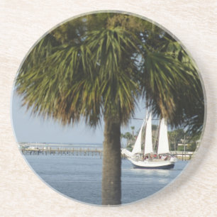 Posavasos De Arenisca Vela tropical