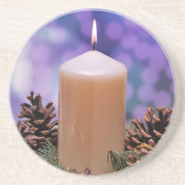 Posavasos De Arenisca velas de navidades