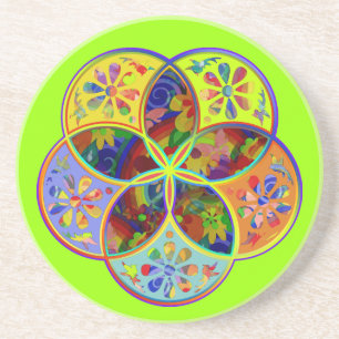 Posavasos De Arenisca Venus Flower of Love fineART Flower Power