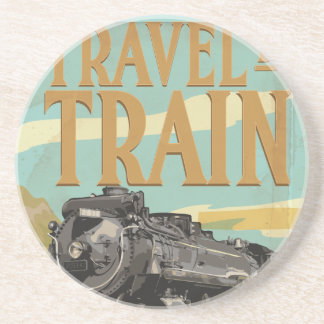Posavasos De Arenisca Viajar en Tren