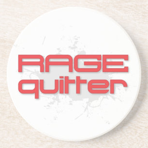Posavasos De Arenisca Videojugador del Quitter de la rabia