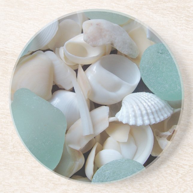 Posavasos De Arenisca Vidrio de enfriamiento (Frente)