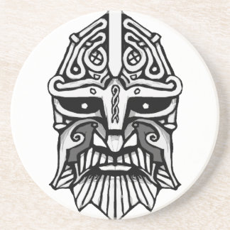 Posavasos De Arenisca Vikinga huvud