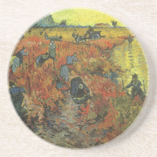 Posavasos De Arenisca Vincent van Gogh - La viña roja
