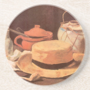 Posavasos De Arenisca Vincent van Gogh - Naturaleza muerta con sombrero