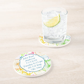 Posavasos De Arenisca Vintage Moderna Bicicleta Colorful Coasters
