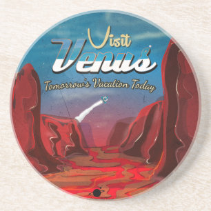 Posavasos De Arenisca Visite el afiche de Venus Vintage