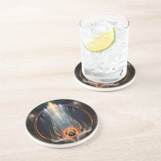 Posavasos De Arenisca Vista Imperial Arte Fractal Monasterio de Arenisca