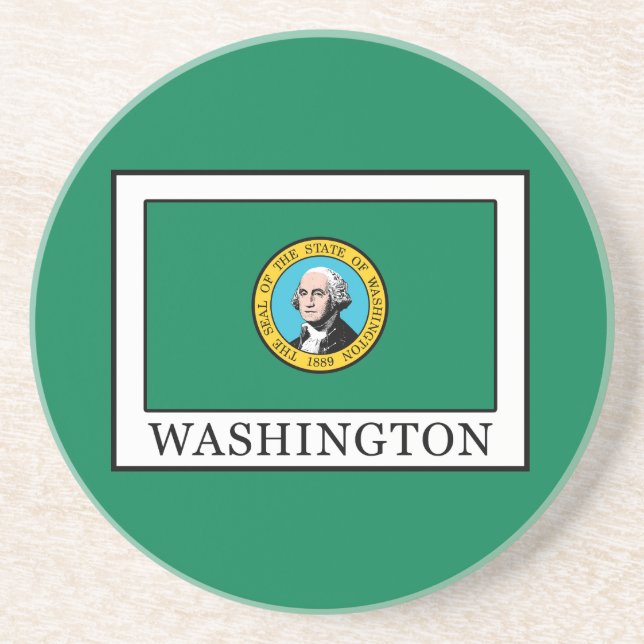 Posavasos De Arenisca Washington (Frente)