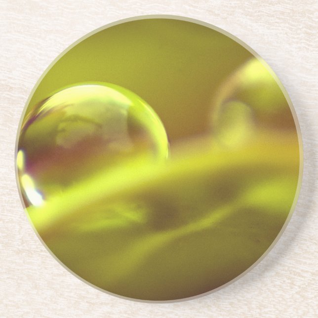 Posavasos De Arenisca Water Drop Coaster (Frente)