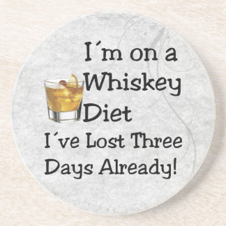 Posavasos De Arenisca Whiskey Diet