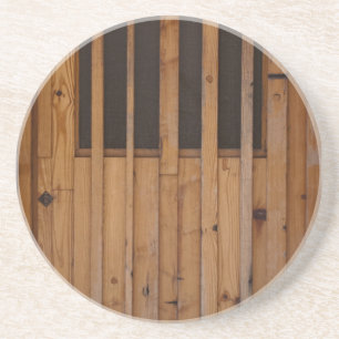 Posavasos De Arenisca Wood Slats Beach Door Costa Brava España