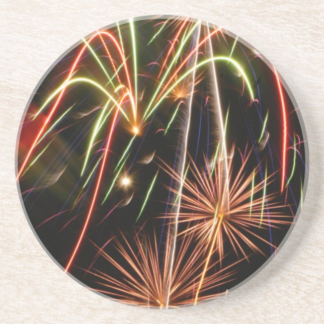 Posavasos De Arenisca Wowee Fireworks (Frente)