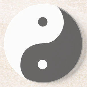 Posavasos De Arenisca Ying Yang