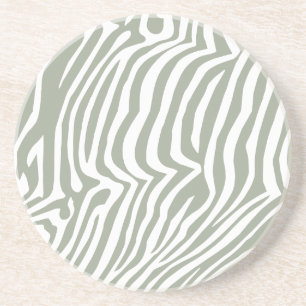Posavasos De Arenisca Zebra skin pattern